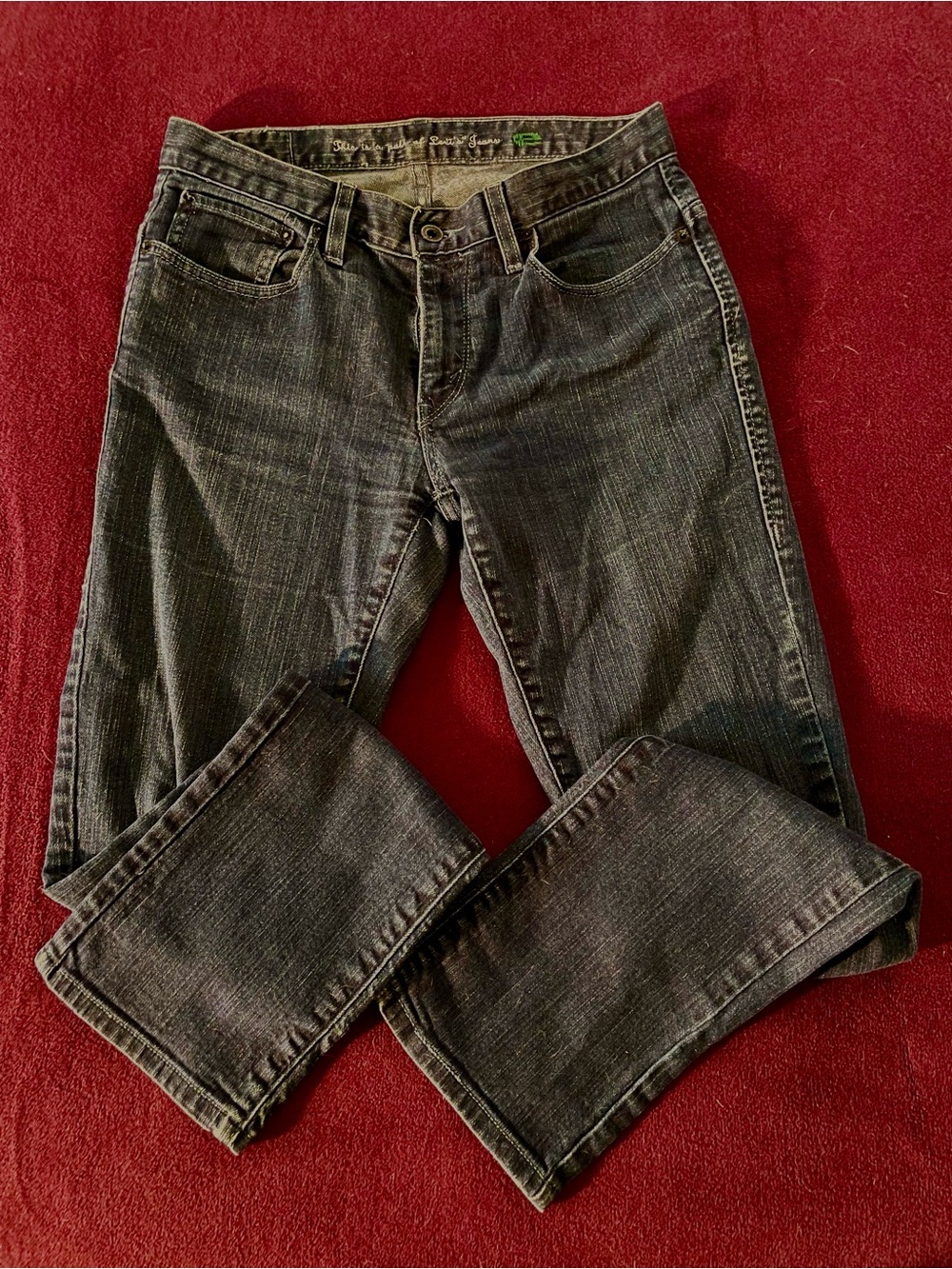 Levi's Indigo Blue Straight-Leg Jeans